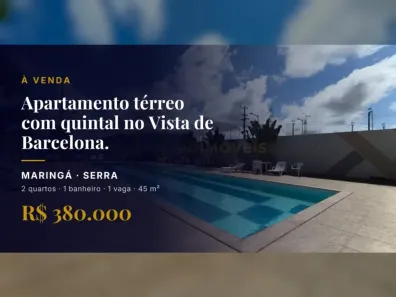 Apartamento com 2 Quartos à venda, 45m² no Maringá, Serra