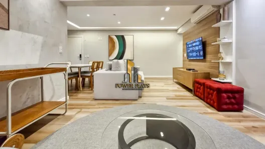 Flat com 1 Quarto para alugar, 60m² no Brooklin Paulista, São Paulo