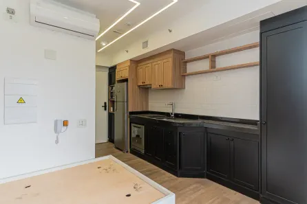 Apartamento com 1 Quarto para alugar, 21m² no Moema, São Paulo