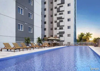 Apartamento com 2 Quartos à venda, 42m² no Jabaquara, Santos