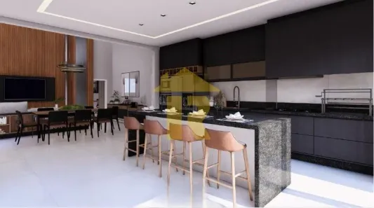 Casa de Condomínio com 3 Quartos à venda, 220m² no Quinta do Lago - Lac Léman, São José do Rio Preto