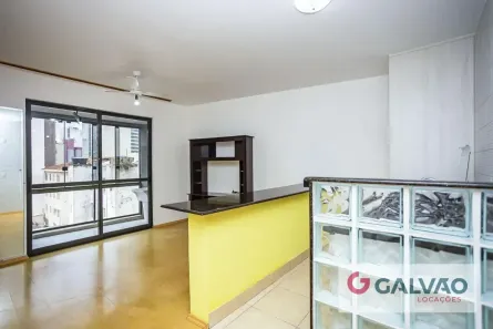 Apartamento com 1 Quarto para alugar, 42m² no Centro, Curitiba