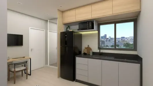 Apartamento com 1 Quarto à venda, 20m² no Bangú, Santo André