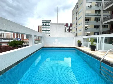 Apartamento com 3 Quartos à venda, 182m² no Gonzaga, Santos