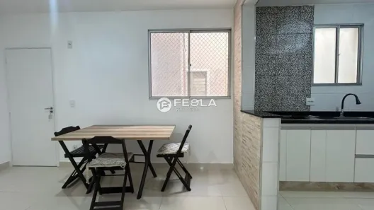 Apartamento com 2 Quartos para venda ou aluguel, 45m² no Loteamento Industrial Machadinho, Americana