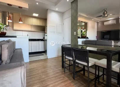 Apartamento com 3 Quartos para alugar, 69m² no Jardim Ipiranga, Americana