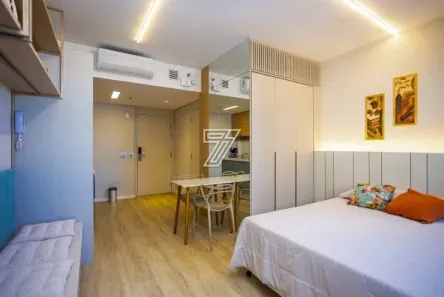 Apartamento com 1 Quarto à venda, 28m² no Água Verde, Curitiba