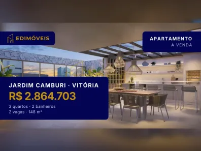 Apartamento com 3 Quartos à venda, 148m² no Jardim Camburi, Vitória