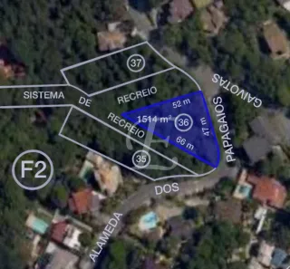Lote/Terreno à venda, 1514m² no Samambaia, Mairiporã