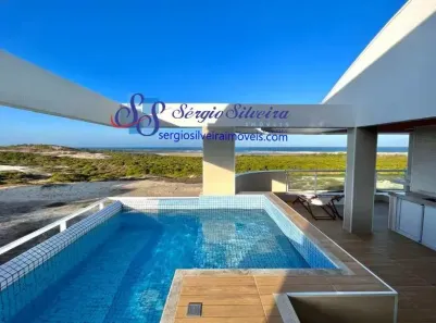 Cobertura com 3 Quartos para alugar, 210m² no Porto das Dunas, Aquiraz