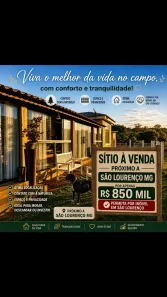 Fazenda/Sítio com 3 Quartos à venda, 53000m² no , São Lourenço