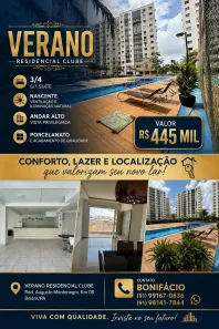 Apartamento com 3 Quartos à venda, 77m² no Coqueiro, Belém