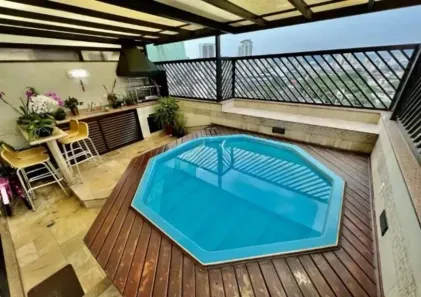 Cobertura com 3 Quartos à venda, 156m² no Embaré, Santos