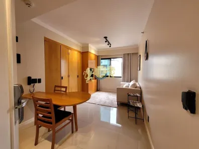 Flat com 1 Quarto para alugar, 30m² no Moema, São Paulo