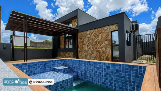 Casa de Condomínio com 3 Quartos à venda, 100m² no Condomínio Porto Monte, Marechal Deodoro