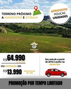 Lote/Terreno à venda, 600m² no Área Rural de Mairiporã, Mairiporã