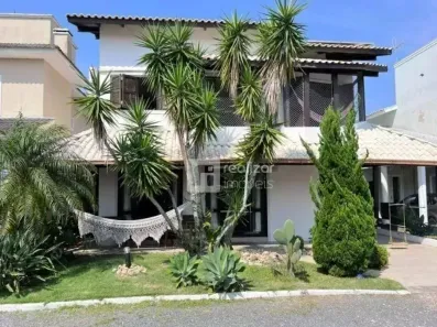 Casa de Condomínio com 5 Quartos para venda ou aluguel, 302m² no Campeche, Florianópolis