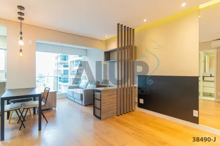 Apartamento com 1 Quarto à venda, 36m² no Cidade Monções, São Paulo