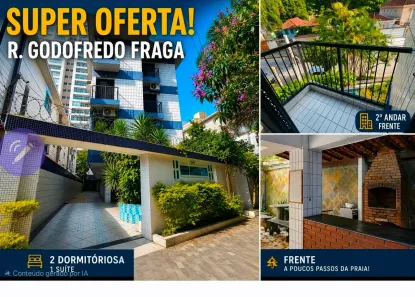 Apartamento com 2 Quartos à venda, 75m² no Marapé, Santos