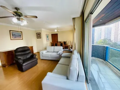 Apartamento com 3 Quartos para alugar, 116m² no Campo Belo, São Paulo
