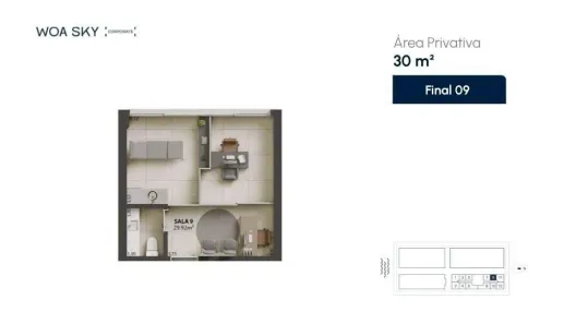 Sala Comercial à venda, 30m² no Campinas, São José