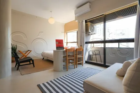 Flat com 1 Quarto para alugar, 30m² no Jardim Paulista, São Paulo