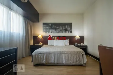 Flat com 1 Quarto para alugar, 29m² no Cidade Monções, São Paulo