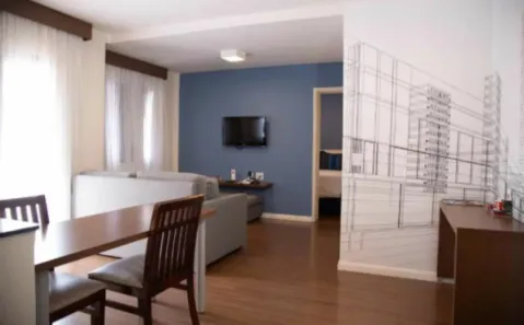 Apartamento com 1 Quarto à venda, 43m² no Cidade Monções, São Paulo