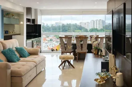 Apartamento com 3 Quartos para alugar, 124m² no Jardim São Caetano, São Caetano do Sul