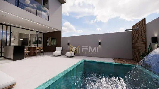 Casa de Condomínio com 3 Quartos à venda, 193m² no Parque Brasil 500, Paulínia