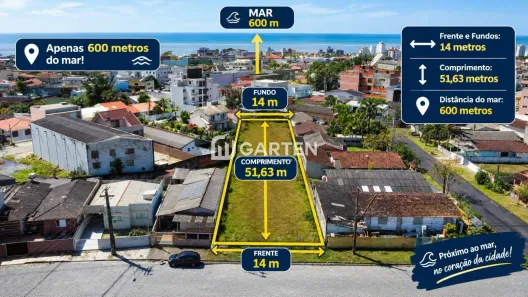 Lote/Terreno à venda, 723m² no Centro, Matinhos
