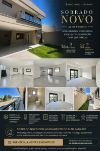 Sobrado com 3 Quartos à venda, 146m² no Novo Mundo, Curitiba