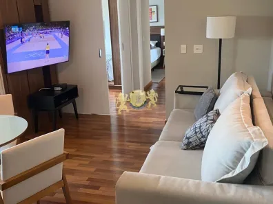 Flat com 2 Quartos para alugar, 60m² no Brooklin Paulista, São Paulo