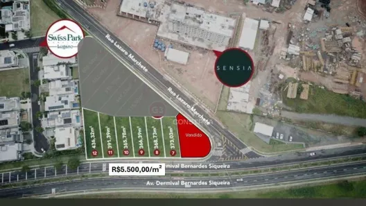 Lote/Terreno à venda, 366m² no Swiss Park, Campinas