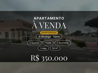 Apartamento com 2 Quartos à venda, 50m² no Bicanga, Serra