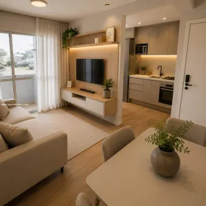 Apartamento com 2 Quartos à venda, 48m² no Ponte do Imaruim, Palhoça