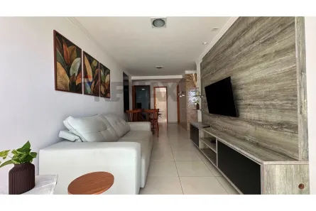 Apartamento com 2 Quartos para alugar, 64m² no Cabo Branco, João Pessoa