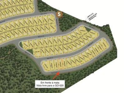 Lote/Terreno à venda, 394m² no Loteamento Portal do Sol II, Goiânia