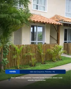 Apartamento com 2 Quartos à venda, 54m² no Cohab São Francisco, Petrolina