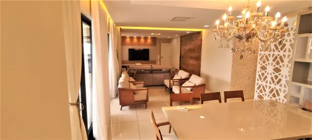 Apartamento com 3 Quartos para alugar, 165m² no Jardim Goiás, Goiânia