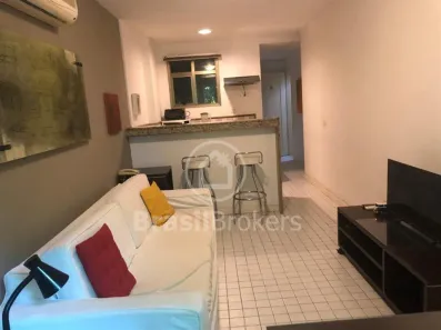 Flat com 1 Quarto à venda, 40m² no Lagoa, Rio de Janeiro