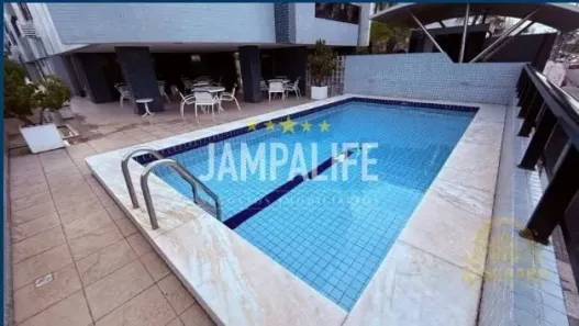 Apartamento com 4 Quartos à venda, 176m² no Cabo Branco, João Pessoa