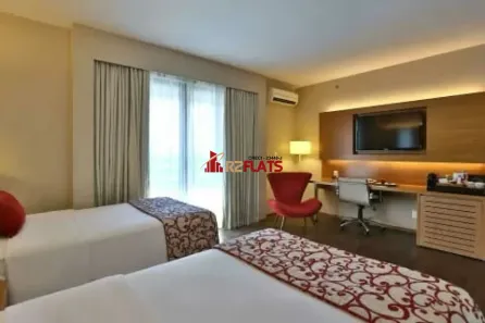 Flat com 1 Quarto à venda, 32m² no Itaim Bibi, São Paulo