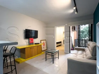 Flat com 1 Quarto para alugar, 42m² no Jardim Paulista, São Paulo