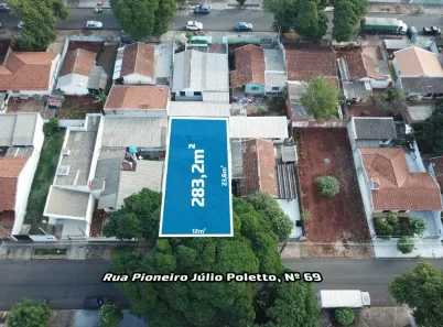 Lote/Terreno à venda, 283m² no Conjunto Habitacional Hermann Moraes Barros, Maringá