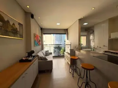 Apartamento com 2 Quartos para alugar, 63m² no Marapé, Santos
