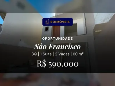 Casa com 3 Quartos à venda, 60m² no São Francisco, Serra