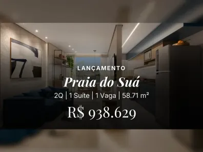 Apartamento com 2 Quartos à venda, 58m² no Praia do Suá, Vitória