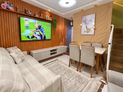 Casa de Condomínio com 2 Quartos à venda, 48m² no Vila Tupi, Praia Grande