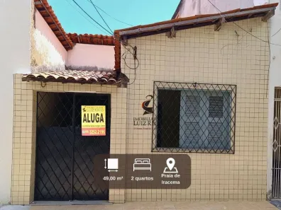 Casa com 2 Quartos para alugar, 49m² no Centro, Fortaleza